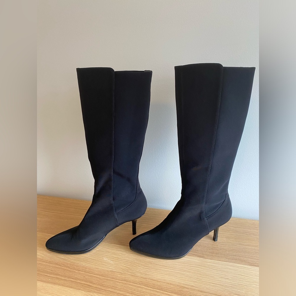 Stuart Weitzman Gore Tex black boots EUC